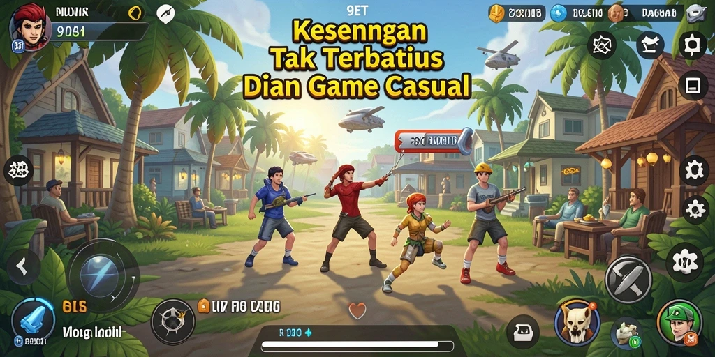 Screenshot utama 9ET menunjukkan gameplay seru dan grafis yang menyenangkan.