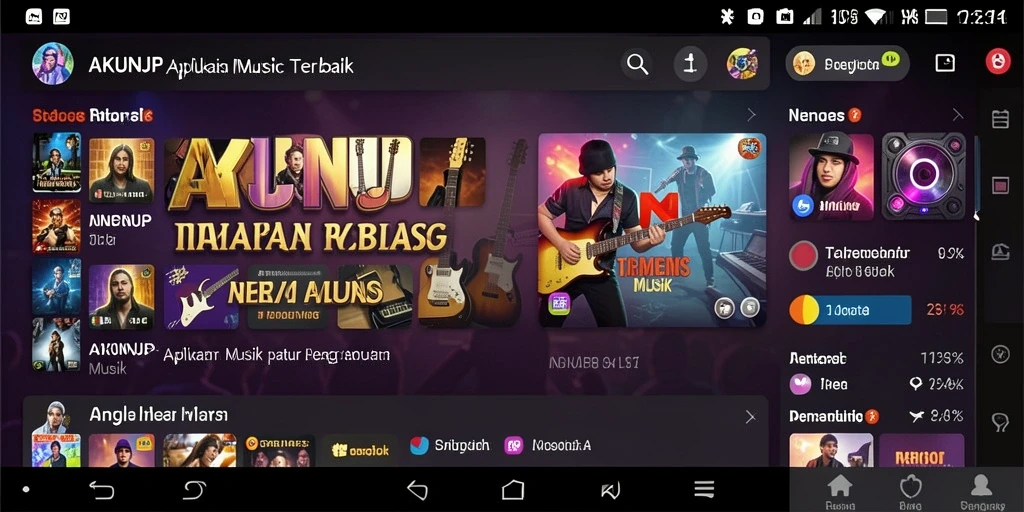 Tampilan gameplay AKUNJP yang menarik dan interaktif.