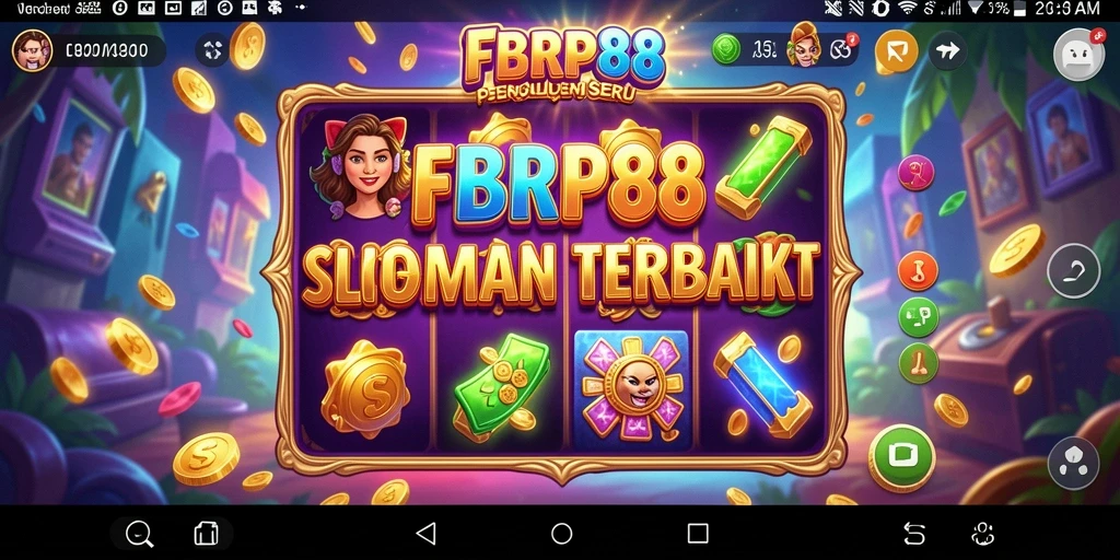 Tampilan menarik gameplay Slot FBRP88 dengan berbagai simbol dan bonus.