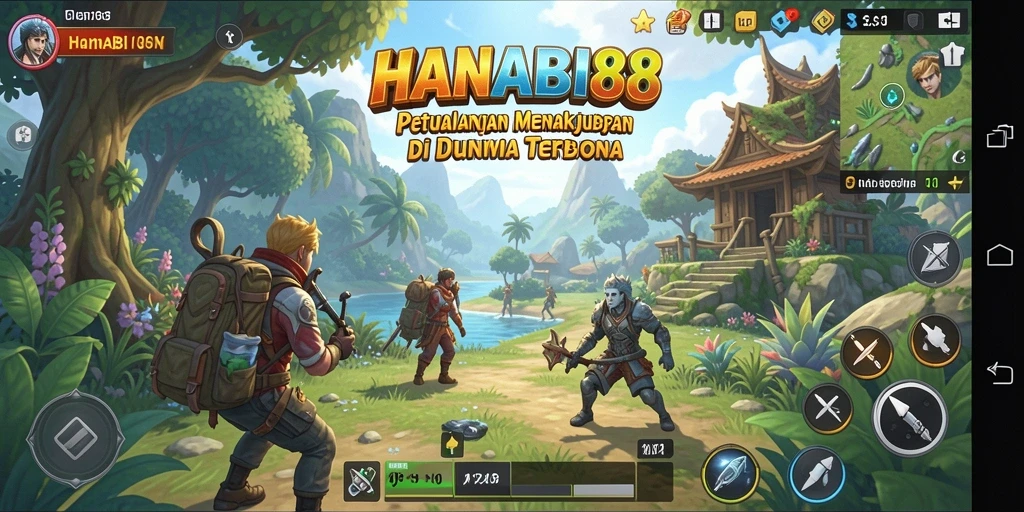 Gameplay HANABI88 yang menampilkan petualangan dalam dunia terbuka yang menakjubkan.