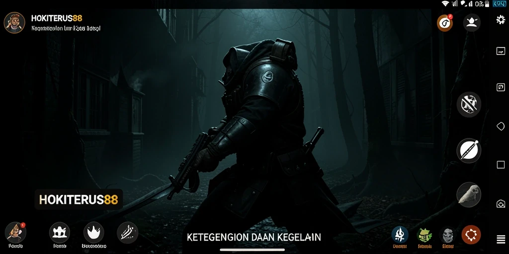 Gameplay menegangkan penuh kegelapan di <strong>HOKITERUS88</strong>.
