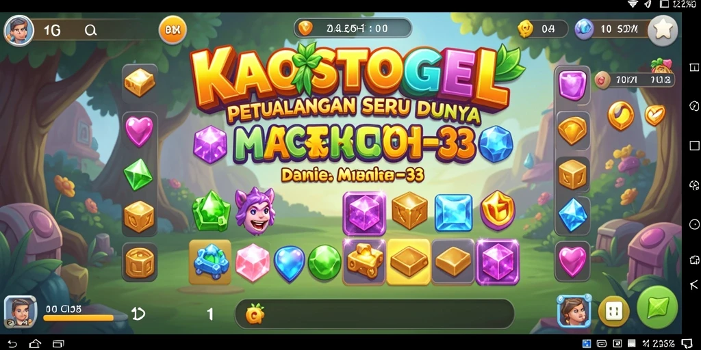 Tampilan menarik dari gameplay KAOSTOGEL yang seru dan penuh warna.