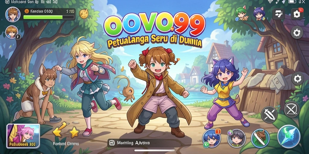 Tampilan gameplay OVO99 yang menakjubkan di dunia anime.