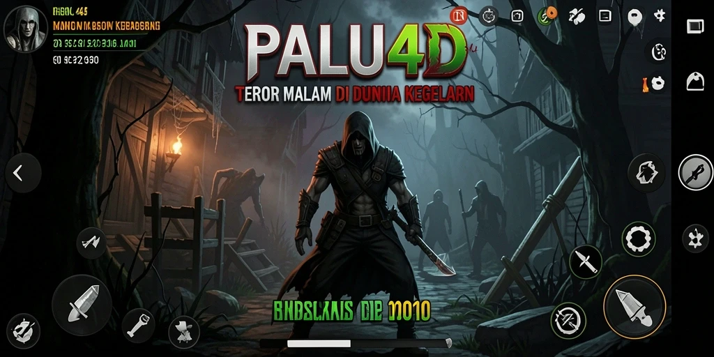 Screenshot menunjukkan suasana mencekam dalam gameplay Horror.