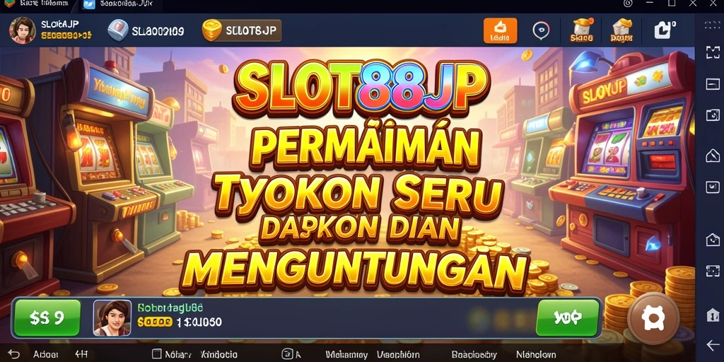 Screenshot utama SLOT88JP menampilkan aksi seru gameplay Tycoon.