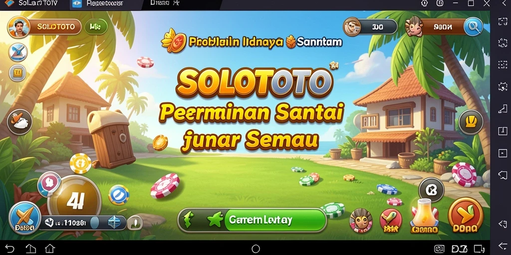 Tampilan gameplay seru dalam SOLOTOTO yang memikat.