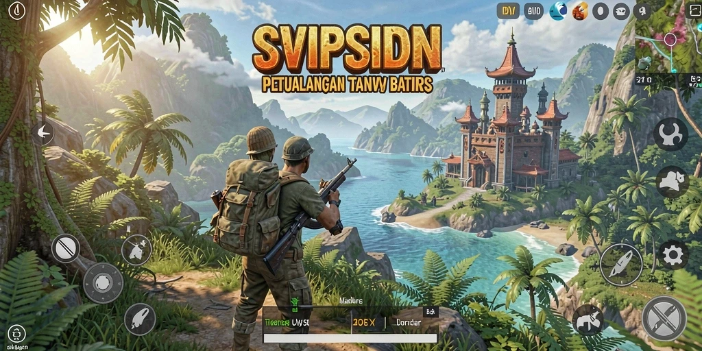 Tampilan gameplay yang mengesankan di dunia terbuka SVIPSIDN.