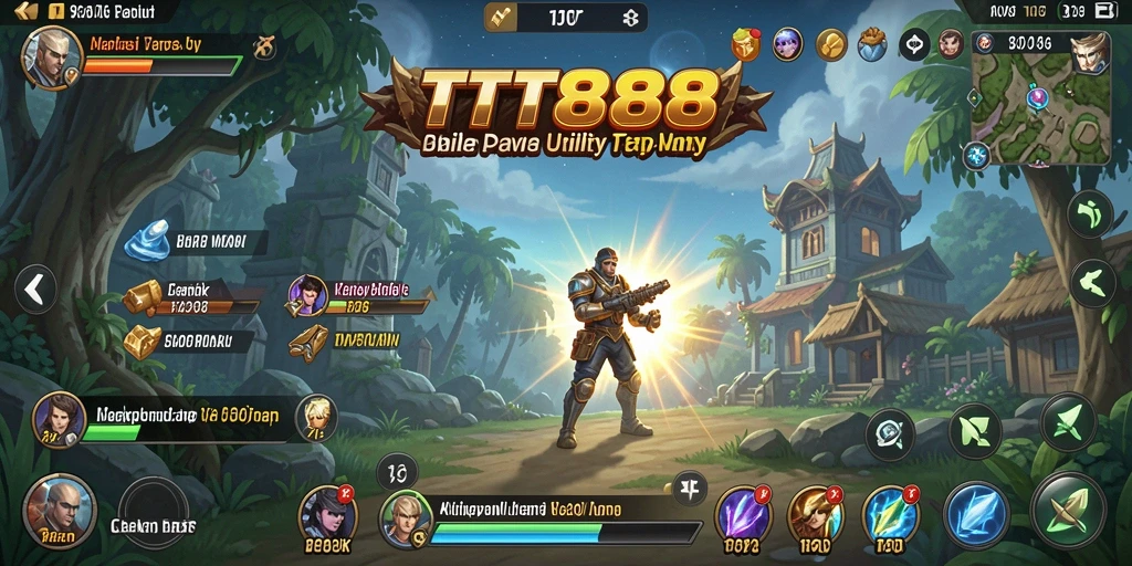Tampilan screenshot TTT888 menampilkan kemudahan navigasi dan fitur utilitas.